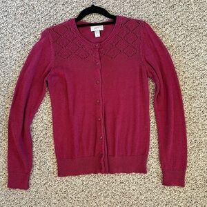 LOFT Women's Pink Sweater